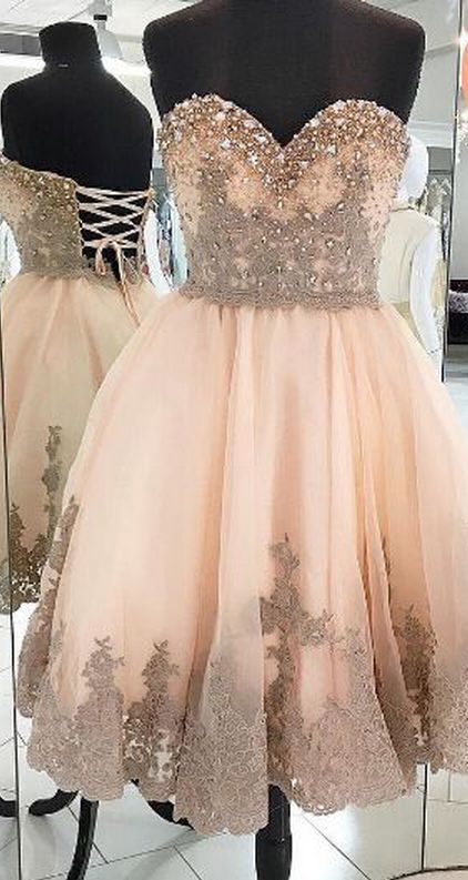 Modest Homecoming Dresses,Gorgeous Homecoming Dresses,Sweetheart Homecoming Dress  cg10360