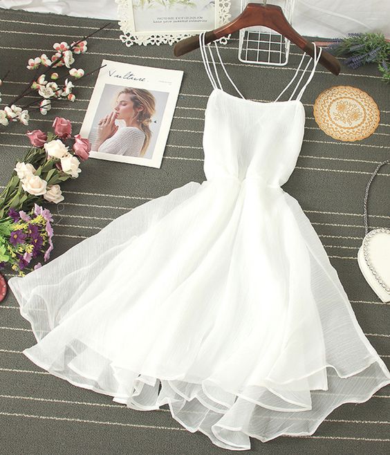 Cute Tulle Backless Short Dress Mini Dress Homecoming Dress   cg12217