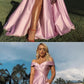 Light pink prom dresses with pocket cg2578