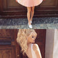 Sheer Backless Appliques Hoco Dresses, Cutest Pink Dresses for Freshman Homecoming, Stylish Short homecoming Dress cg308
