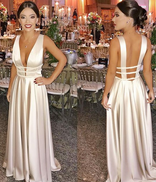 Simple Evening Dress, Long prom Dress, 2019 Evening Dress cg4261