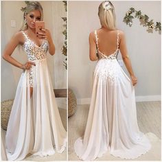 Sexy Backless Lace Prom Dresses, Evening dress,Cheap Evening Dress  cg7256